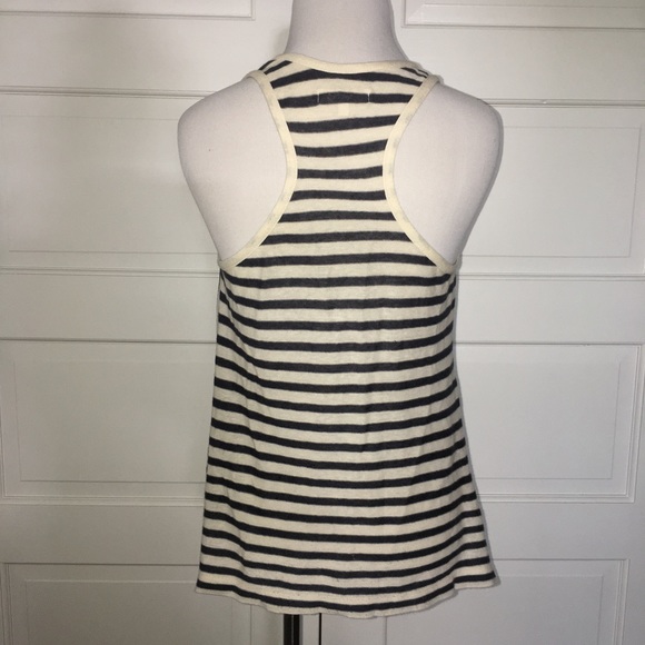 Madewell Cotton Linen Blend Racerback Tank XS - Picture 5 of 8